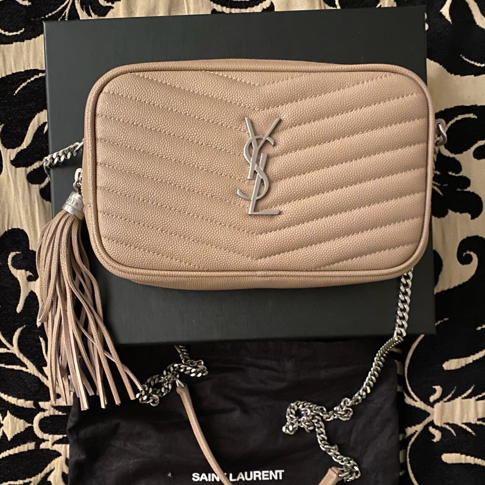 YSL mini Lou crossbody bag